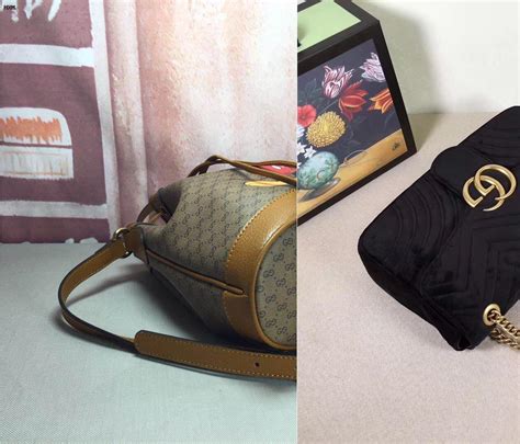 borsa velluto gucci marmont copia falsa|how to check Gucci Marmont bag.